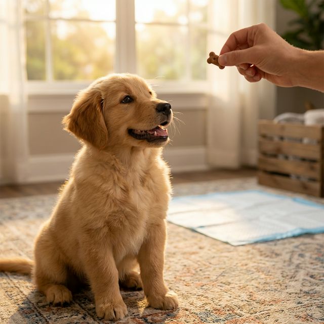 Yavru Köpek Tırnak Kesimi ve Tuvalet Eğitiminde Ödül Maması Sırları